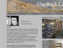 Tablet Screenshot of bookcase.co.uk